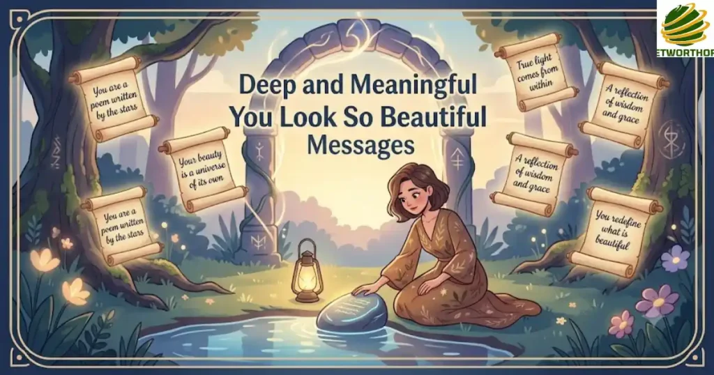 Deep and Meaningful You Look So Beautiful Messages