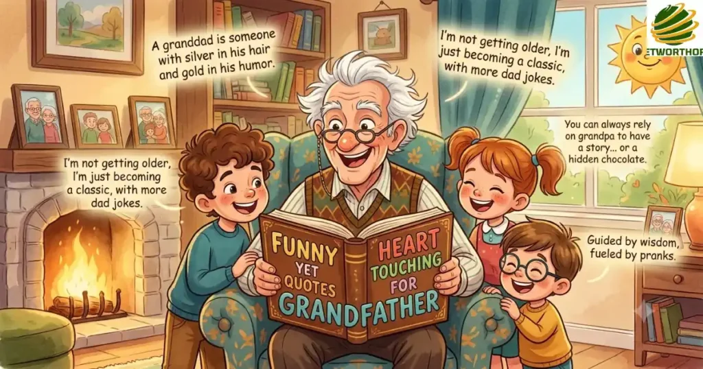 Funny Yet Heart Touching Quotes for Grandfather