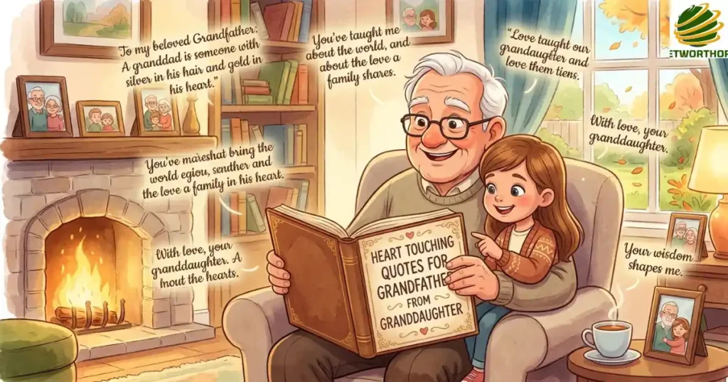 Heart Touching Quotes for Grandfather from Granddaughter