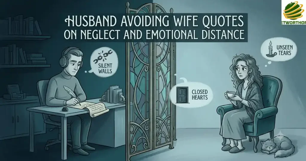 Husband Avoiding Wife Quotes on Neglect and Emotional Distance