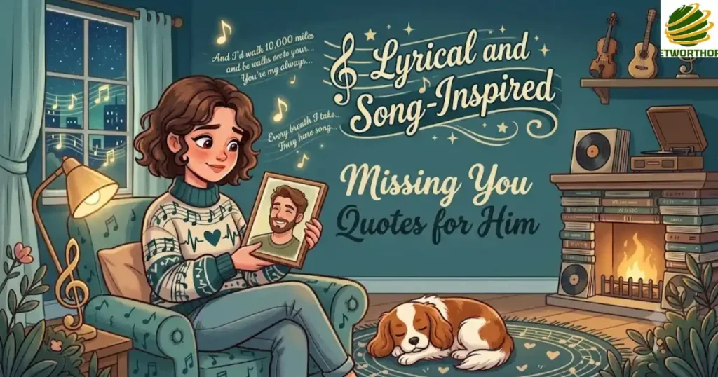Lyrical and Song-Inspired Missing You Quotes for Him