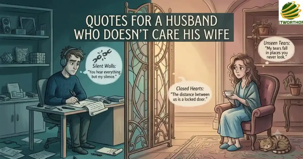 Quotes for a Husband Who Doesn't Care His Wife