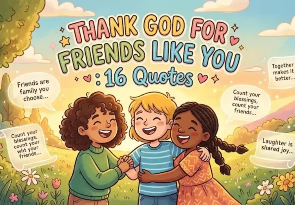 Thank God for Friends Like You: 16 Quotes