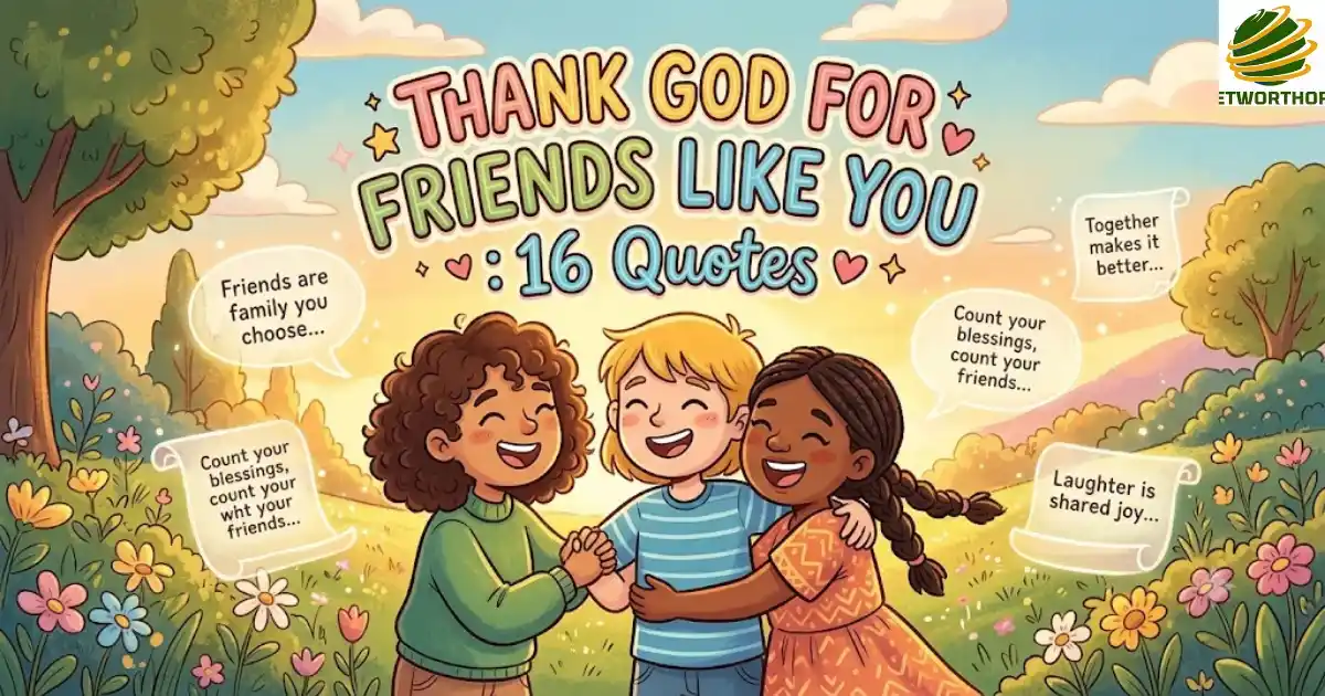 Thank God for Friends Like You: 16 Quotes