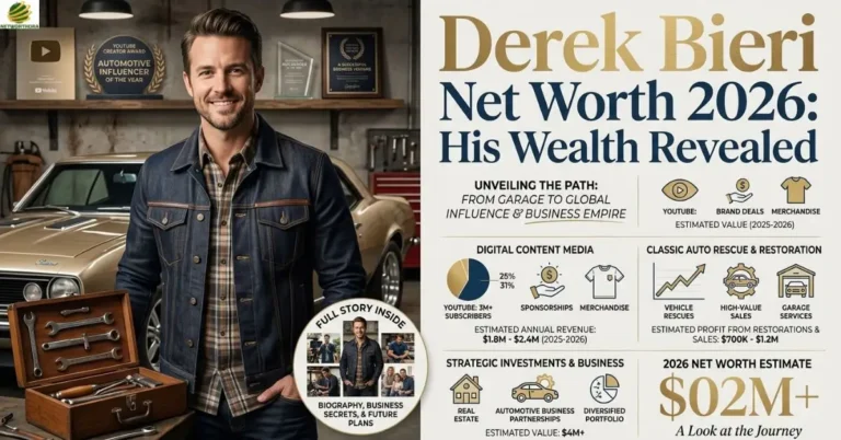 Derek Bieri Net Worth 2026: His Wealth Revealed